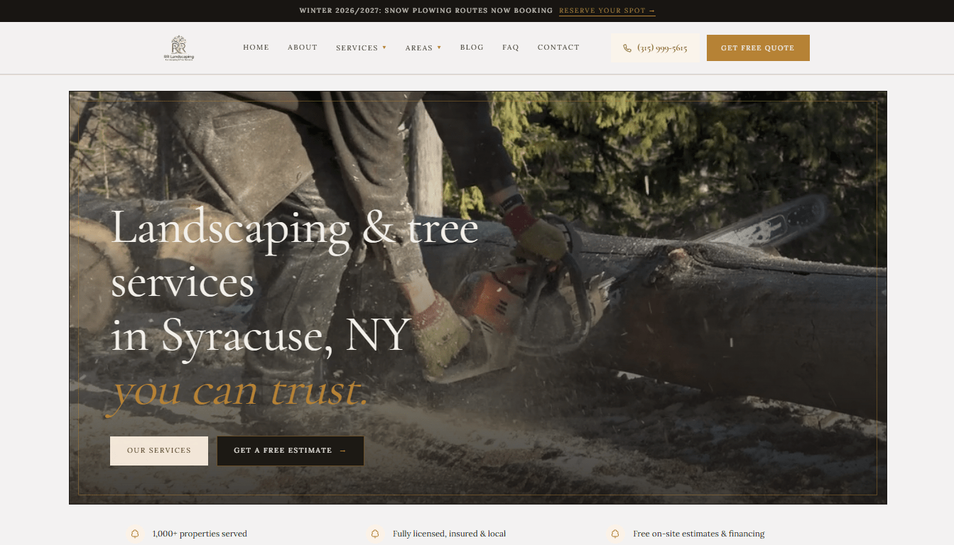 RR Landscaping & Tree Services